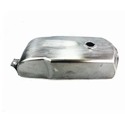 Custom Motorbike Vintage Oil Box Moped Scooter Fuel Tank 10L Raw Metal Cafe Retro Modified Motorcycle Petrol Tanks