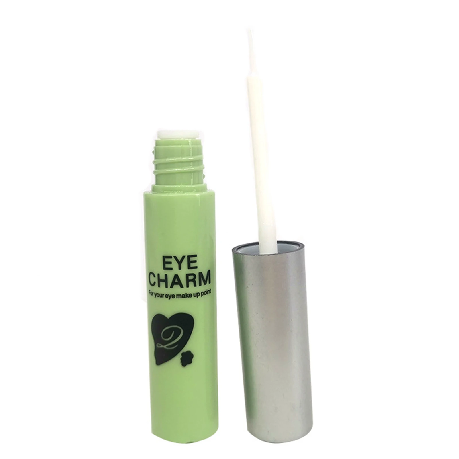 7 ミリリットル速乾性まつげ接着剤グリーンボトル長期持続低刺激性つけまつげエクステンションツール敏感な目ナチュラルサロン