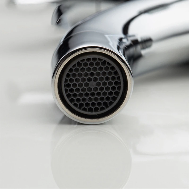 Bathroom Faucet Accessories Shower Spout Solid Brass Chrome Bath Tap Water Filler With Shower Bracket Bibcock