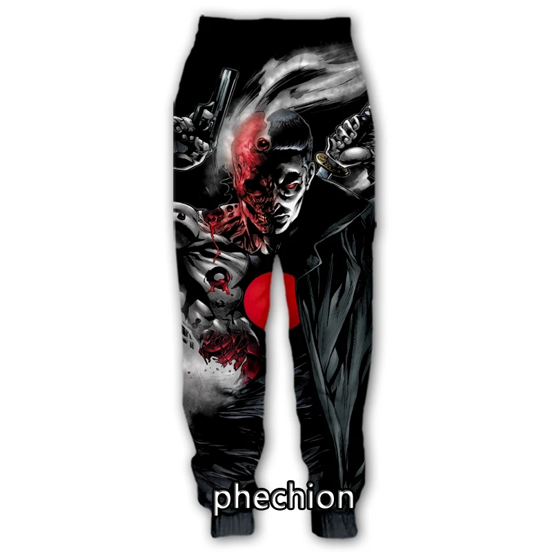 

phechion New Men/Women BloodShot 3D Printed Casual Pants Fashion Streetwear Men Loose Sporting Long Trousers F214