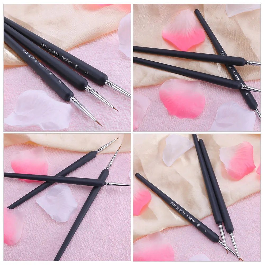 

6pcs Fine Artist Painting Pens For Watercolor Oil Acrylic Gouache Detail Drawing Brush Set Durable Design Beginners