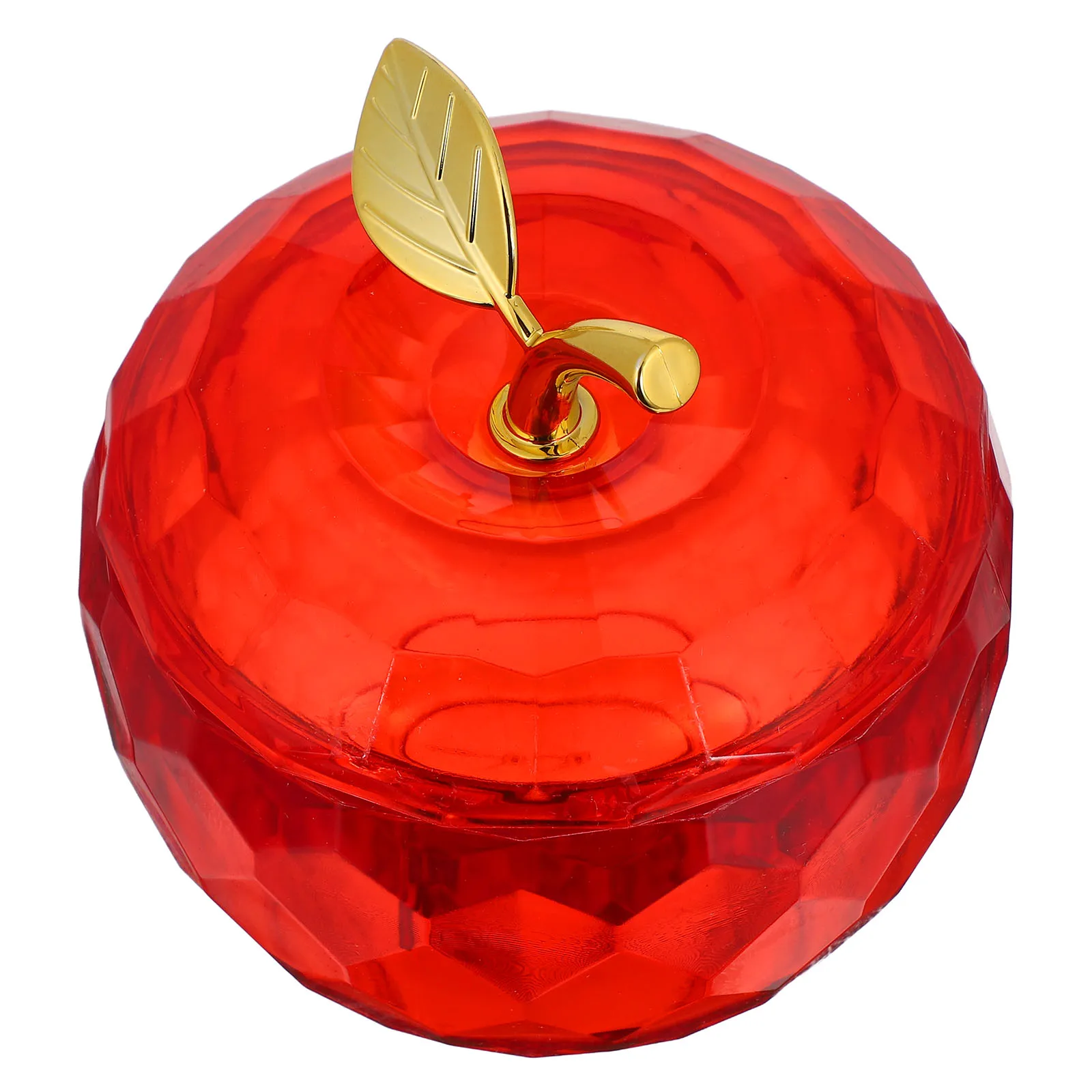 

Large Plastic Apple Candy Jar Decorative Container for Christmas Candy Storage Classroom Favor Box Holiday Treat Holder