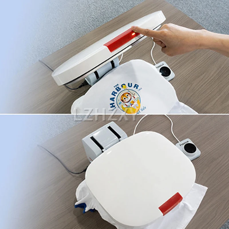 Professional 290x380MM Heat Press Machine Auto Smart T-Shirt Printing Large Mica Heat Plate Knob Design Easy Press for Crafts