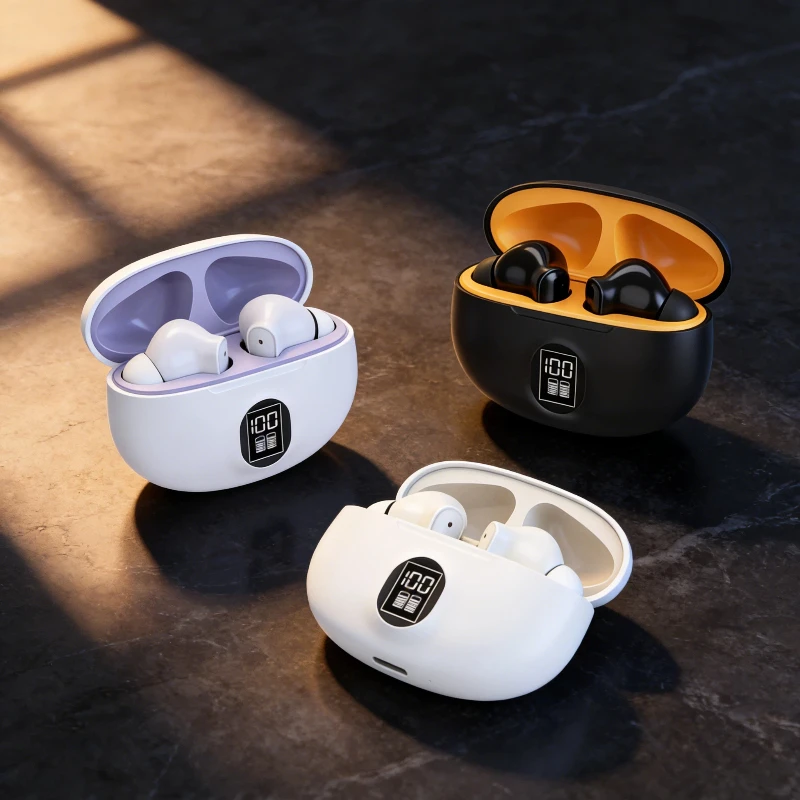 Original 895B TWS Wireless Headphones Game Bluetooth Headphones with Microphone Noise Reduction High Fidelity Bass Earphones