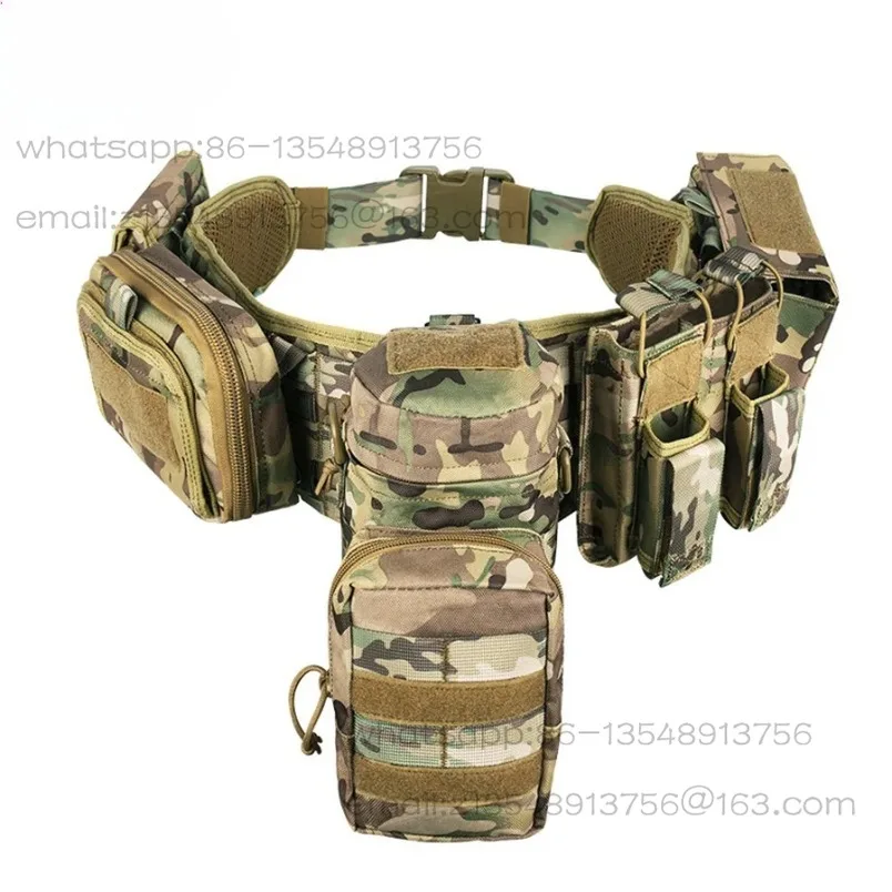 Waist seal set Universal duty patrol Multifunctional outdoor combination Nylon belt Spot quick delivery