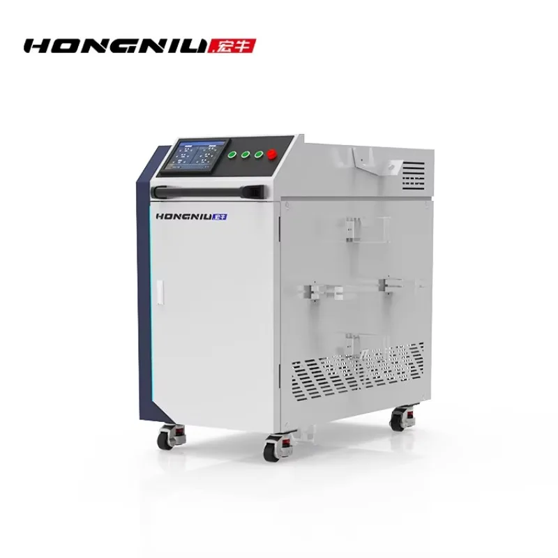 Máquina de limpeza a laser multifuncional: portátil, leve, corte de chapa metálica, remoção de ferrugem e soldagem com cabeças de fácil troca