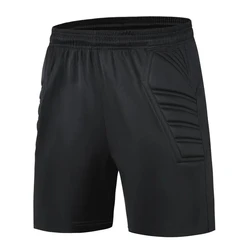 Mens Kids Children Soccer Goalkeeper Match Training Shorts Football Rugby Goal Keeper Goalie Shorts Hip Pad Sponge Protection