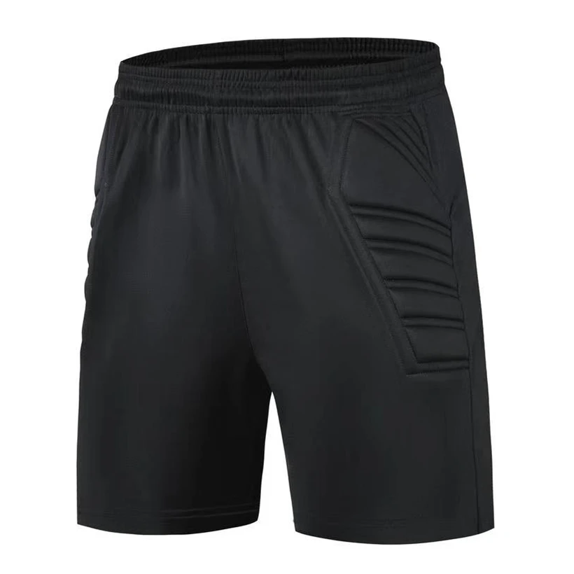 Mens Kids Children Soccer Goalkeeper Match Training Shorts Football Rugby Goal Keeper Goalie Shorts Hip Pad Sponge Protection