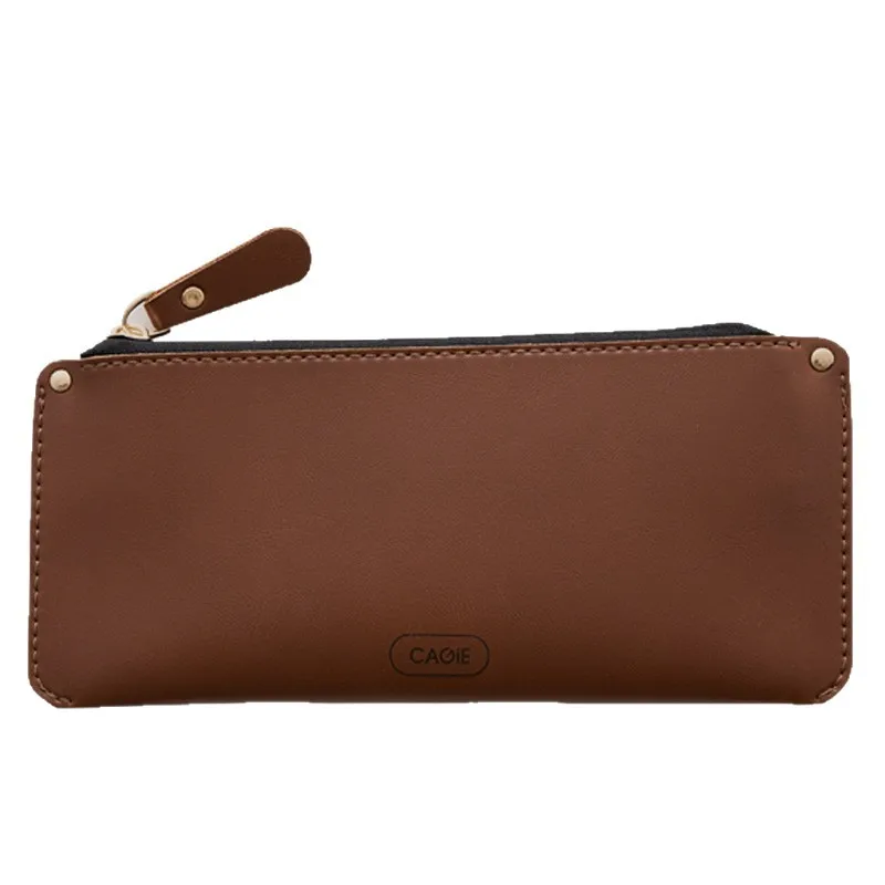 Винтажный студенческий пенал: минималистичный дизайн для школьных принадлежностей и повседневной организации