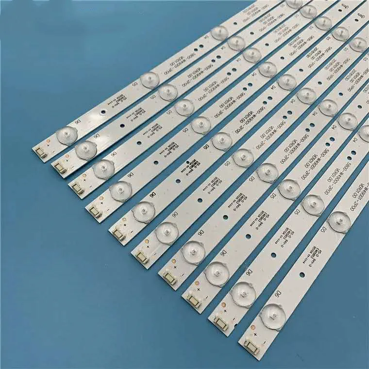 New Kit 10pcs 6LED 480mm LED backlight strip for LC490DUJ-SHA2 5800-W49001-1P00 5800-W49001-2P00 0P00 DP00 5850-W50007-1P00