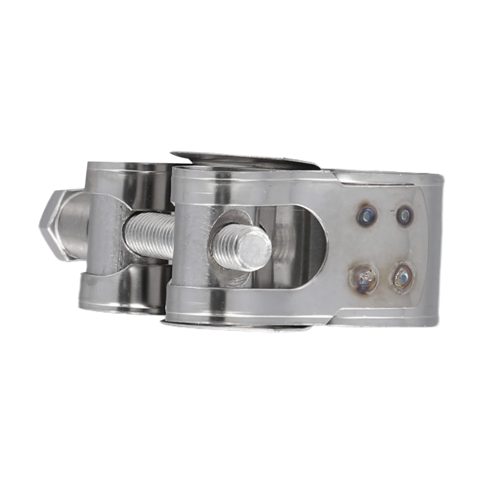 1pc 17-43mm Stainless Steel Hose Clamp T-bolt Clamps For Turbine Pressure Hoses High Pressure Engine Cooling Hoses