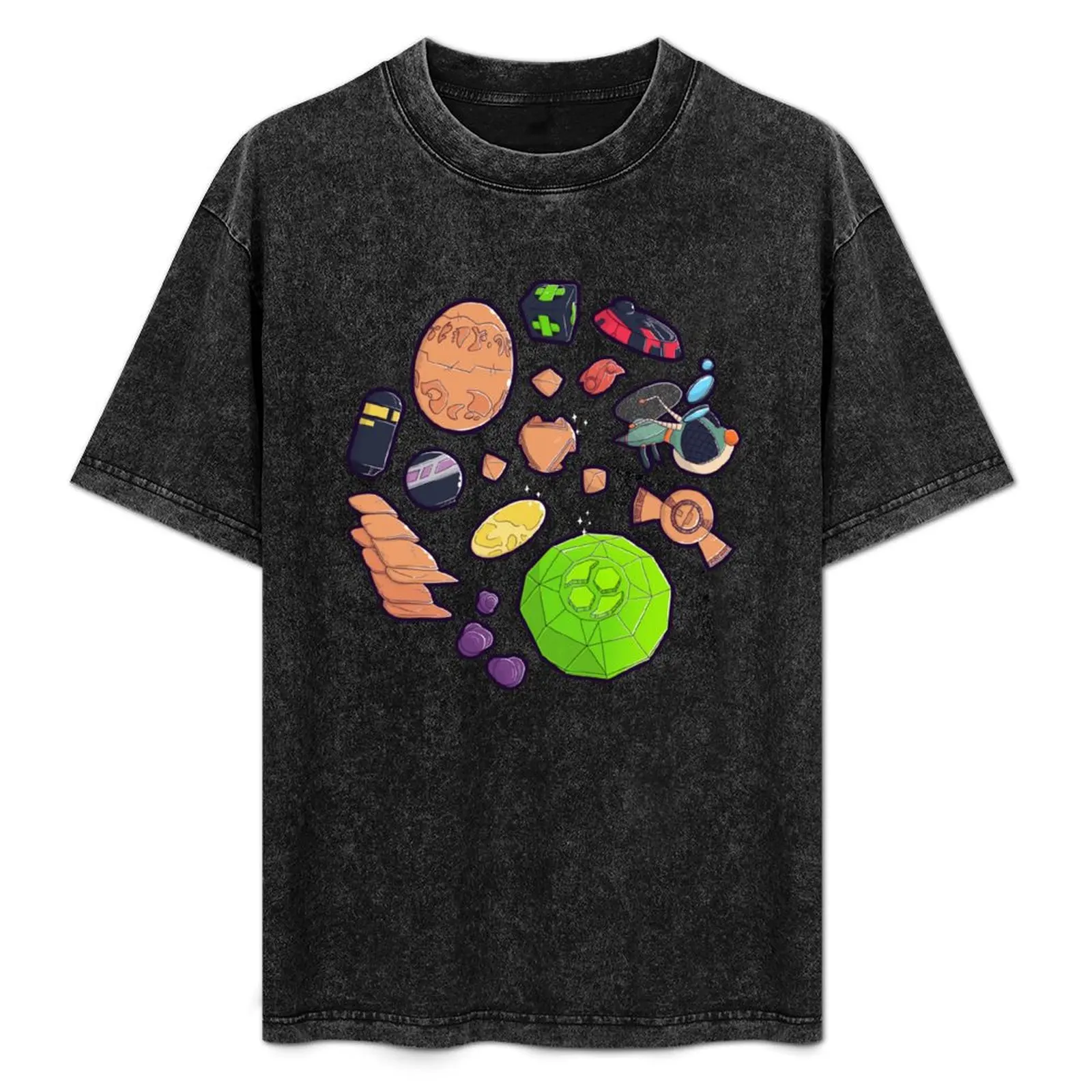 

Jak and Daxter Collectibles T-Shirt Relaxed Casual Short Sleeve Tee