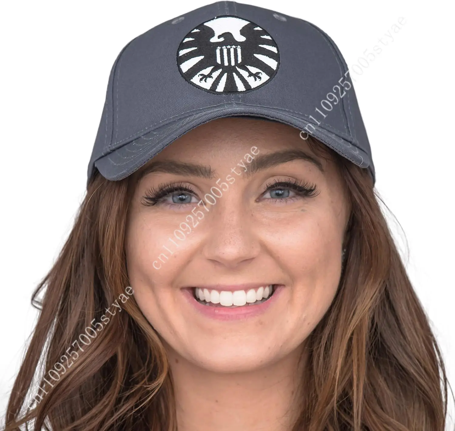 

Concept One mens Marvel Shield Cosplay Cotton Adjustable Baseball With Curved Brim Hat, Grey, One Size US