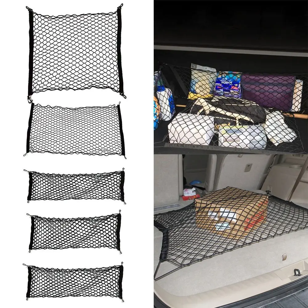 

Van Truck Seat Pocket Storage Bag Car Interior Decoration Car Boot Cargo Net Mesh Pocket Luggage Storage Organizer