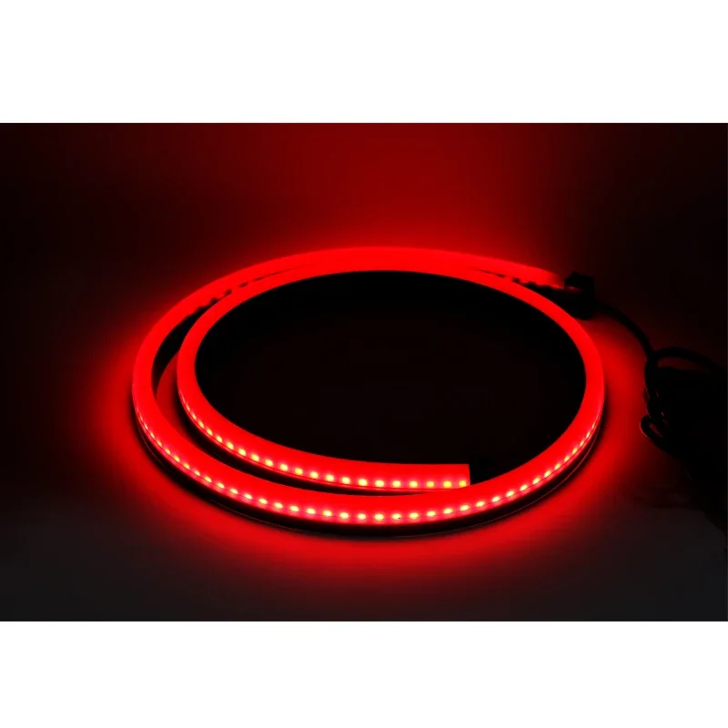 Luz LED de freno de montaje alto universal, 90CM, 100CM, modo único/múltiple, señal de giro para coche, luz para correr, tiras flexibles para automóvil