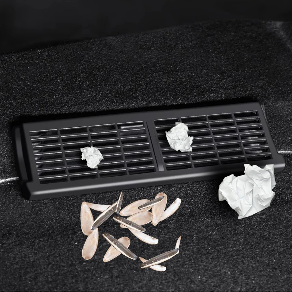 Under Seat Air Vent Cover for Tesla Model Y 2020-2026 Rear AC Vent Protector Grille Dustproof Air Outlet Cover Car Accessories