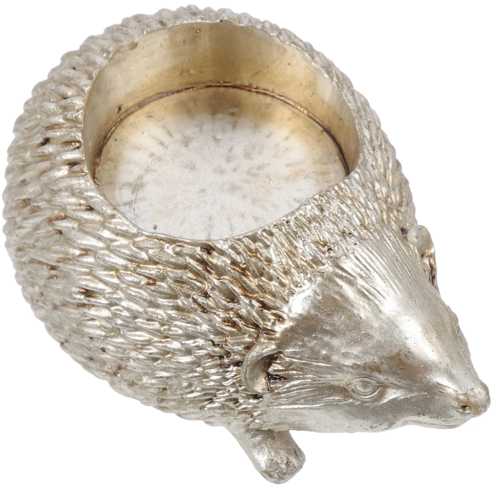 

Premium Hedgehog Figure Tealight Desktop Decorative For Party Decoration Resin Candlestick Artware Tealight