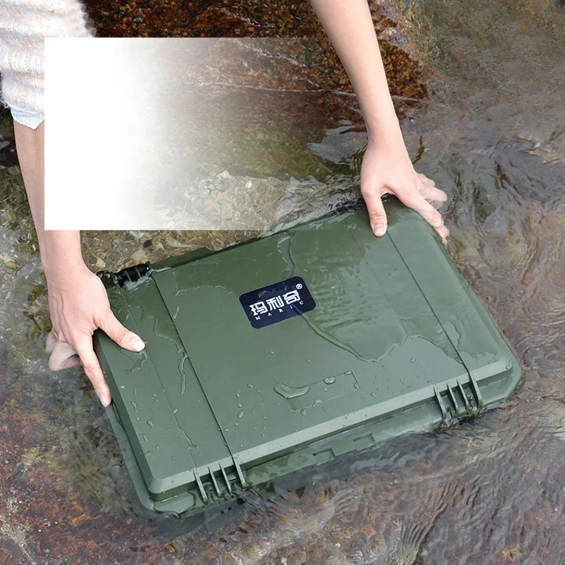 Military Green Tactical Box Professional Equipment Protection Box Waterproof UAV Camera Storage Box Multi-purpose Tool Boxes