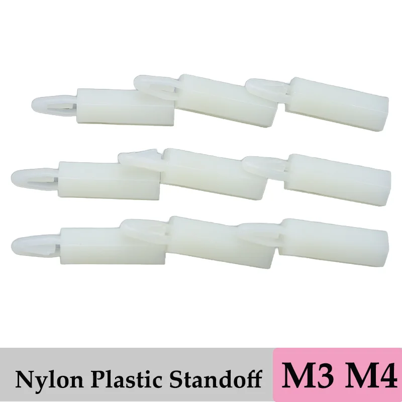 Nylon Hex Hexagon Standoff Spacer Pillar Rack Moutherboard PCB Circuit Board Reverse Column Support Stand off M3 M4 PC Screw