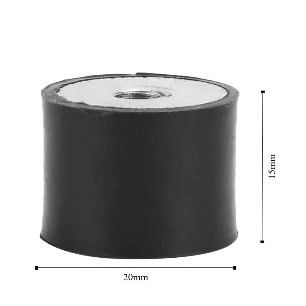 4 Pcs Non-Toxic Rubber Anti Vibration Damper Replaces Shock Absorber Heavy Duty Industrial Grade Rubber Mounts Water Pumps