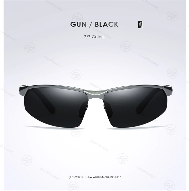 Klassische Sport Polarisierte Sonnenbrille Männer Anti-Glare Fahren Angeln Schutzbrillen Trendy Shades UV400 Brillen lentese de sol de hombres – Detail 7
