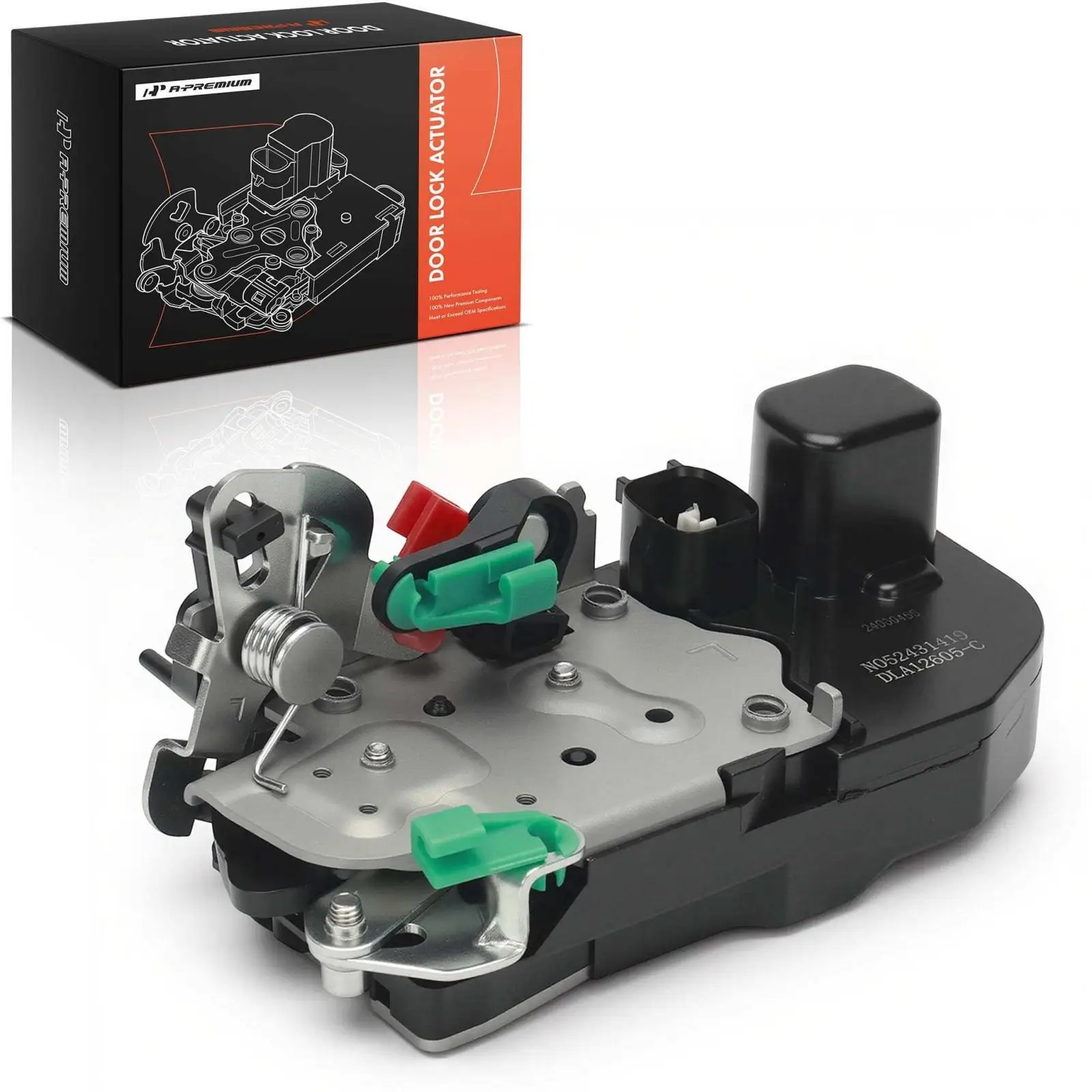 A-Premium Rear Left Side Door Lock Latch Actuator for Ram Dakota 2011 Dodge Dakota 2006-2010