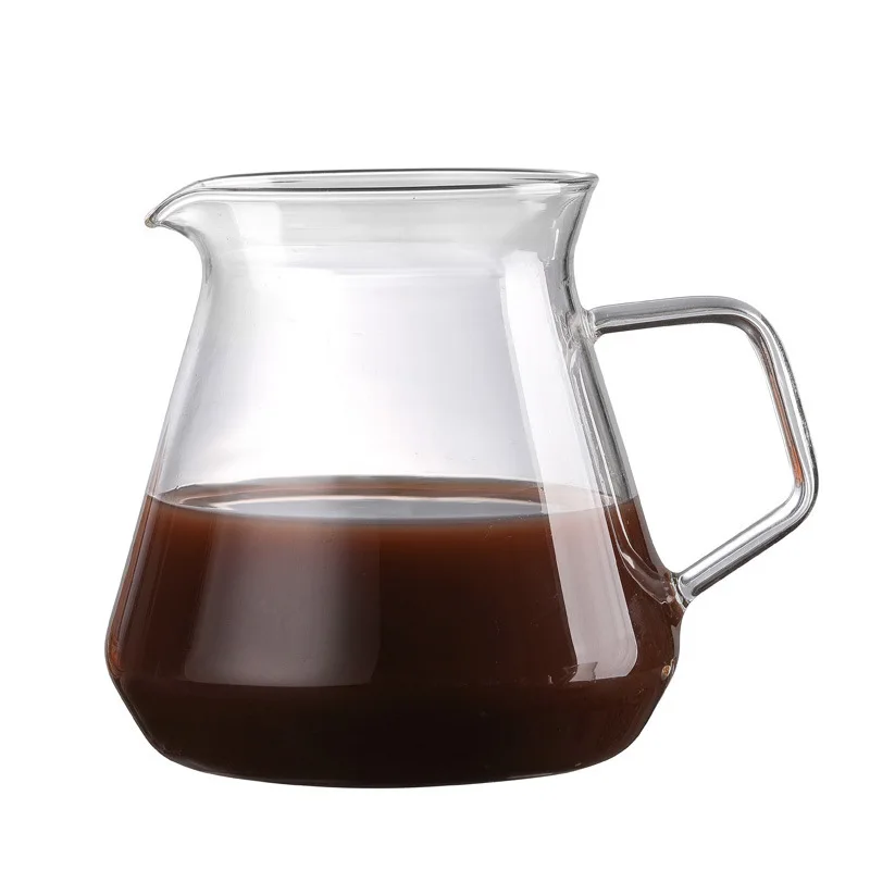 

Drip coffee pot high borosilicate glass coffee sharing pot for home use