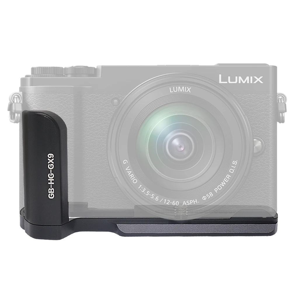 Mcoplus GX9 Aluminum Camera Hand Grip Quick release plate for Panasonic Lumix GX9 GX7 Mark III GX85 GX80 GX7 Mark II as DMW-HGR2