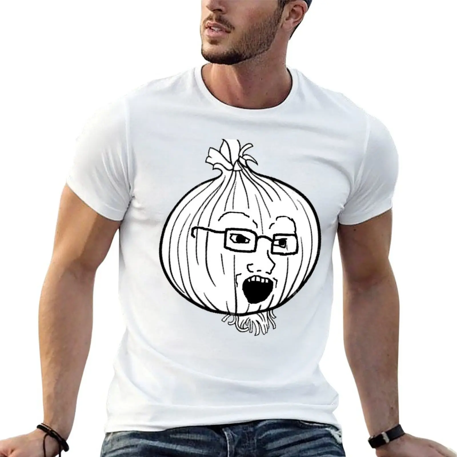 Onions Soyboy T-Shirt Plus Size Workout Short Sleeve Top