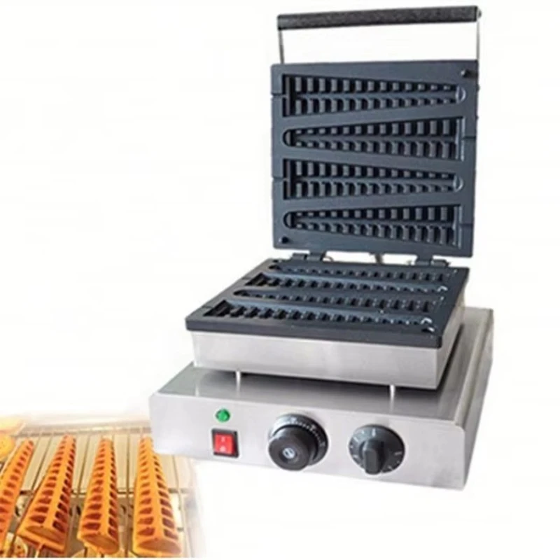 Commercial Waffle Maker Stainless Steel Waffle Pot Mini Muffin Maker