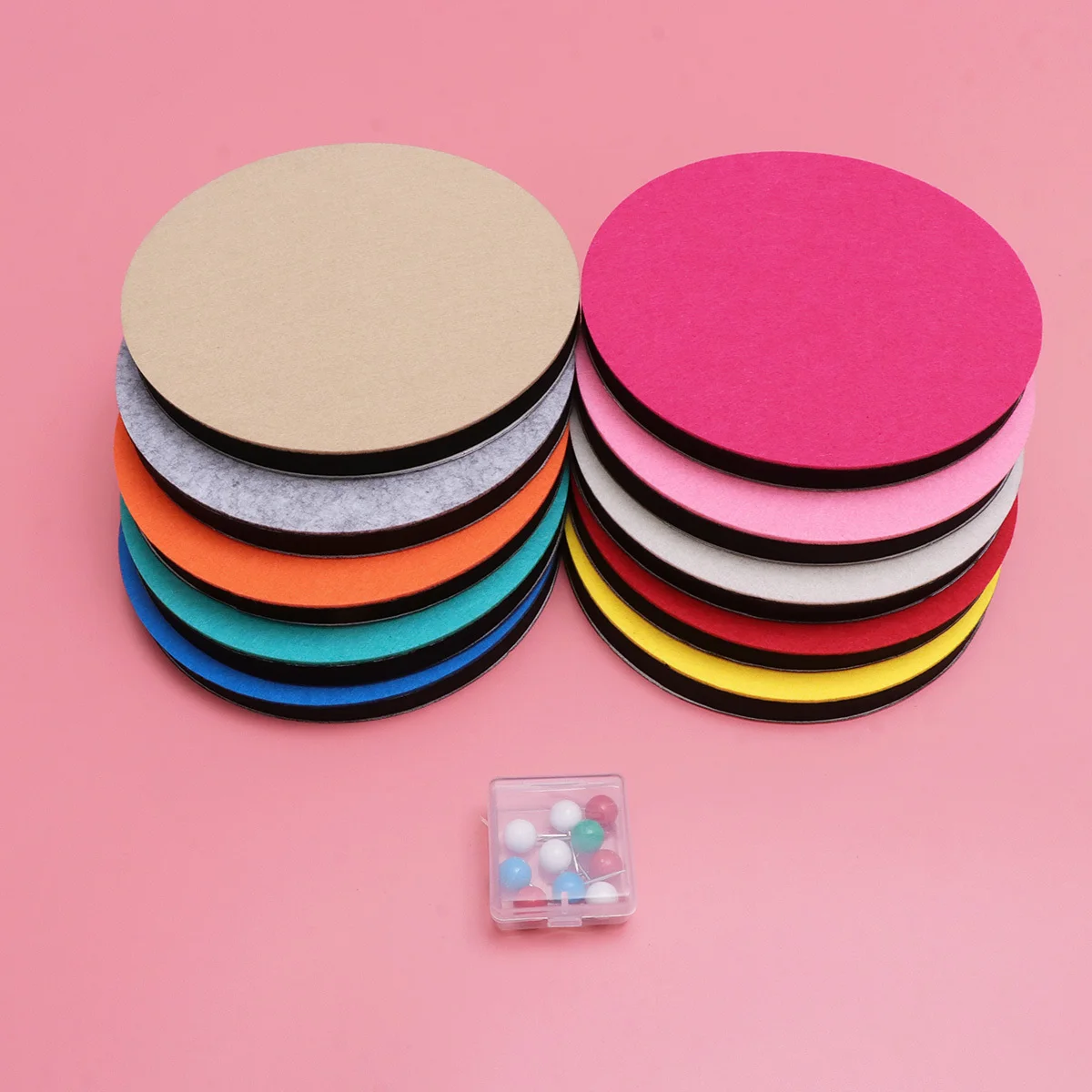 

10Pcs Hexagonal Eva Board Felt Wall Sticker for Home Office Decor Self-Adhesive Memo Board Creative Wall Decal DIY Room Divider