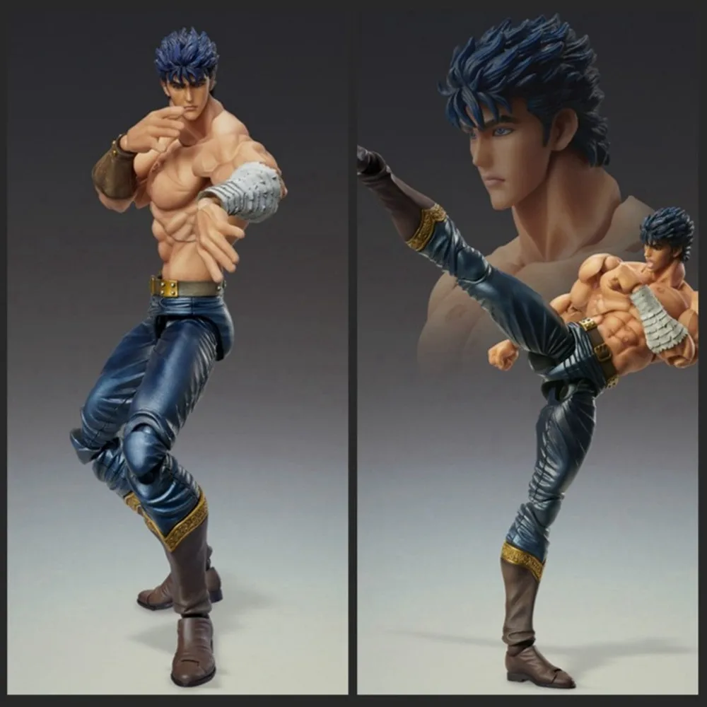 

Anime Hokuto No Ken Figurine Movable Kenshiro Figura Model Noodle Stopper Kenshiro Action Figure PVC Collection Statue Toys Gift