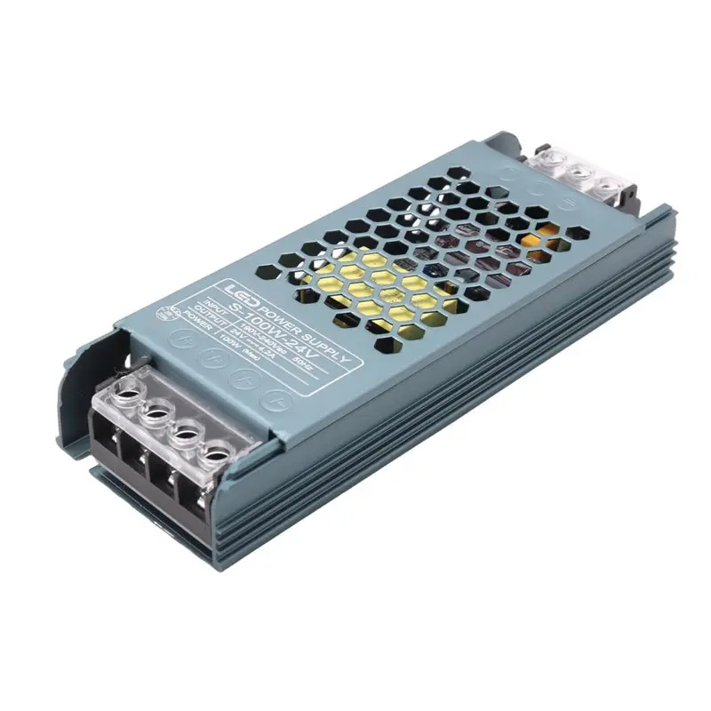 JABS-DC 24V LED Light Strip Power Supply Low Voltage Light Strip Adapter Driver Linear Light Switching Power Supply