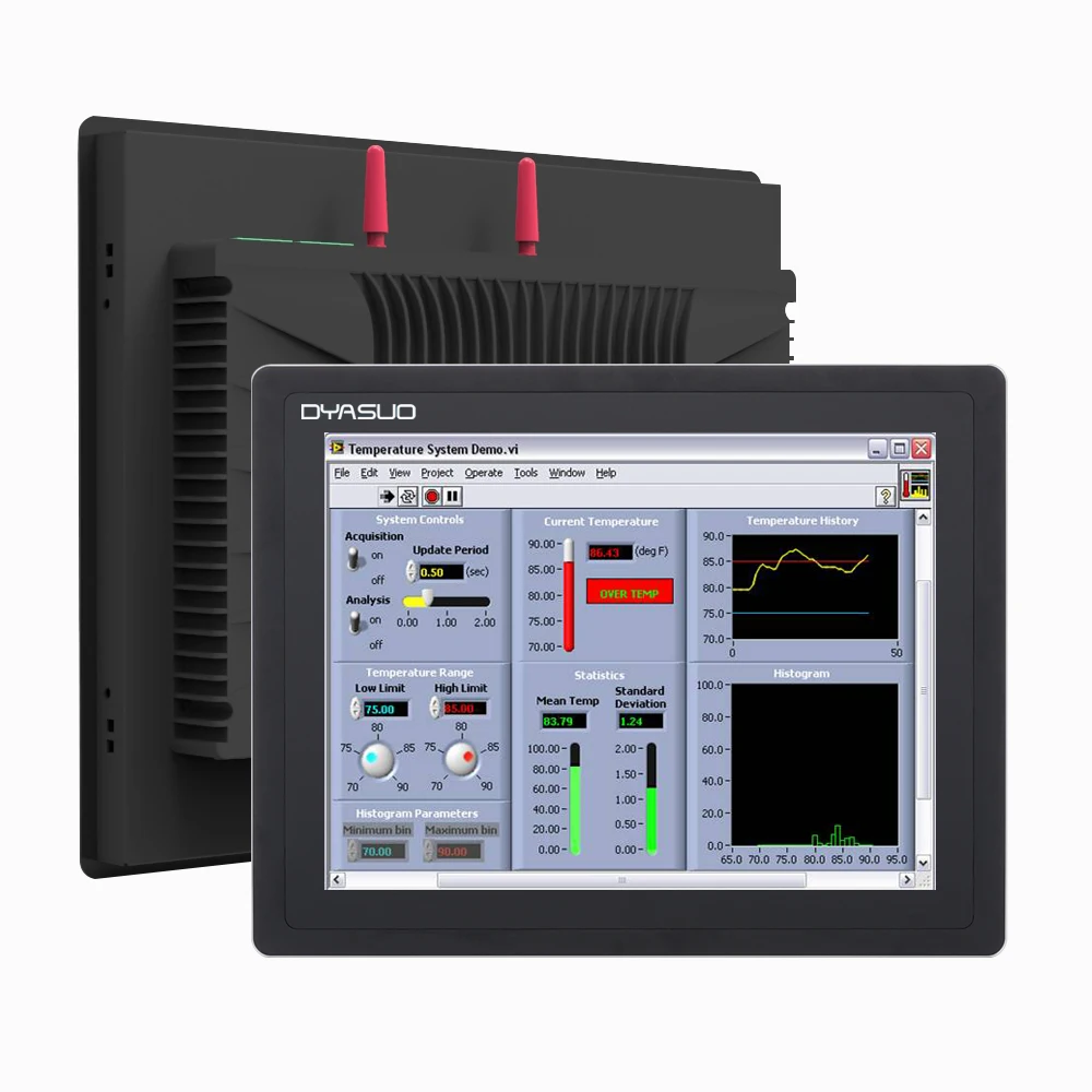

Mountable Android One Industrial Panel PC Capacitive Touch For CNC Controller Machine And Vehicle In Stock