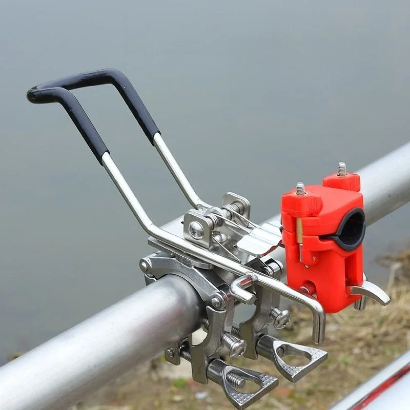 

Railing fishing bracket, boat speedboat sea fishing yacht fishing rod bracket seat