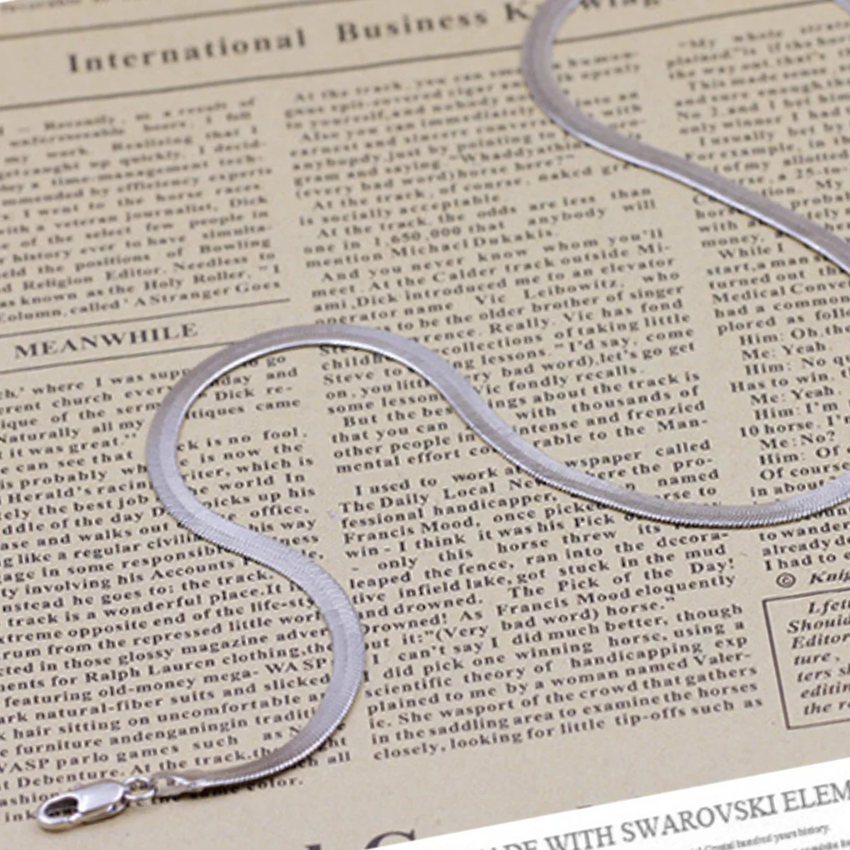 Pingente em forma de cobra colar simples curto plano banhado a platina latão superfície lisa toque confortável unissex joia presente