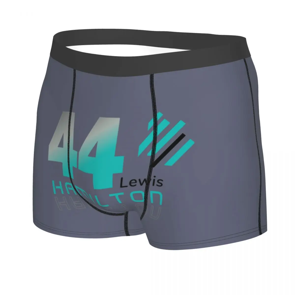 Custom The Lewis Legacy Motorsport Boxers Shorts Men 44 Number Car Racing Briefs Underwear Novelty Underpants