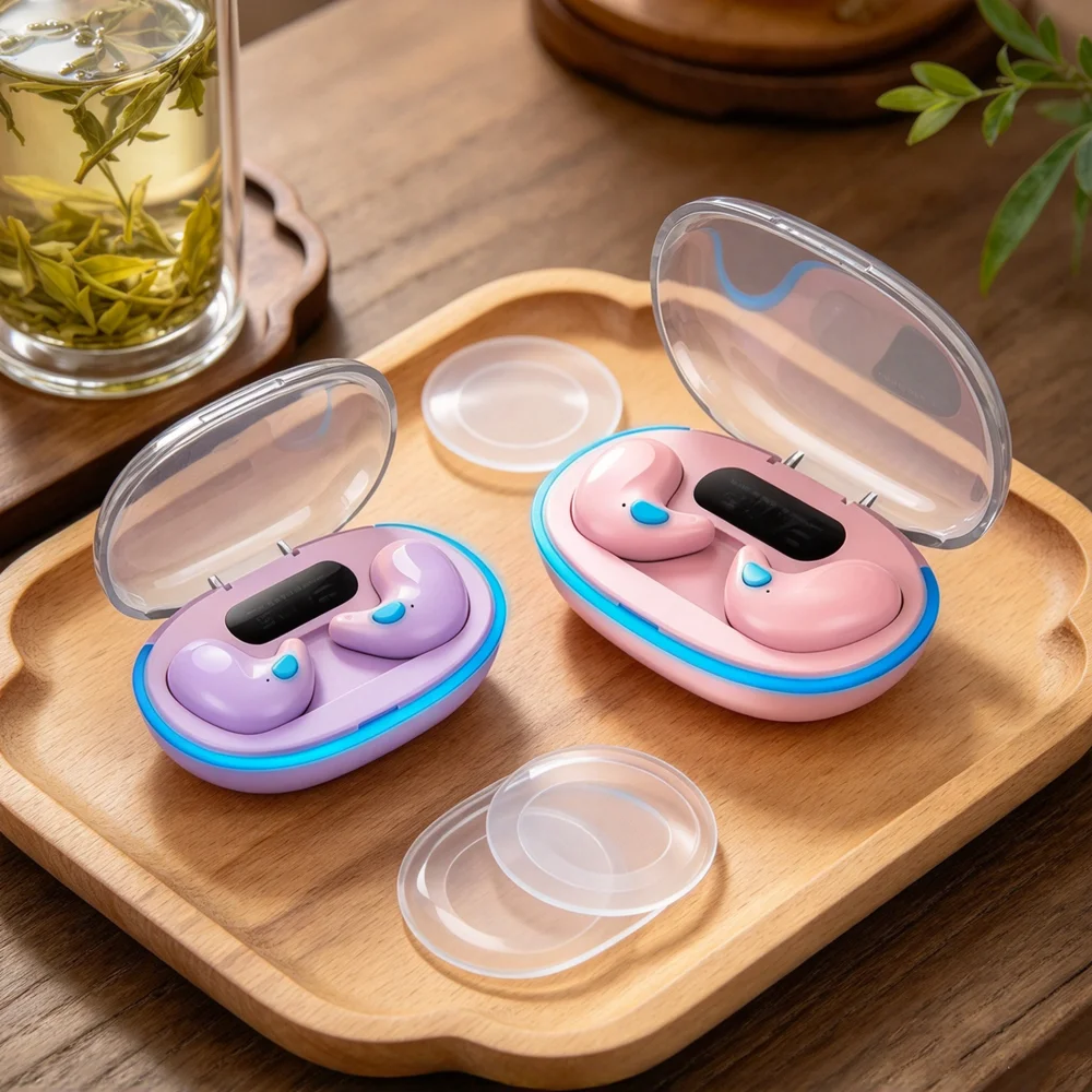 TWS Bluetooth Headset Wireless Headphones Provide Layered Sound Output Sensitive Microphone Portable Storage for Travel