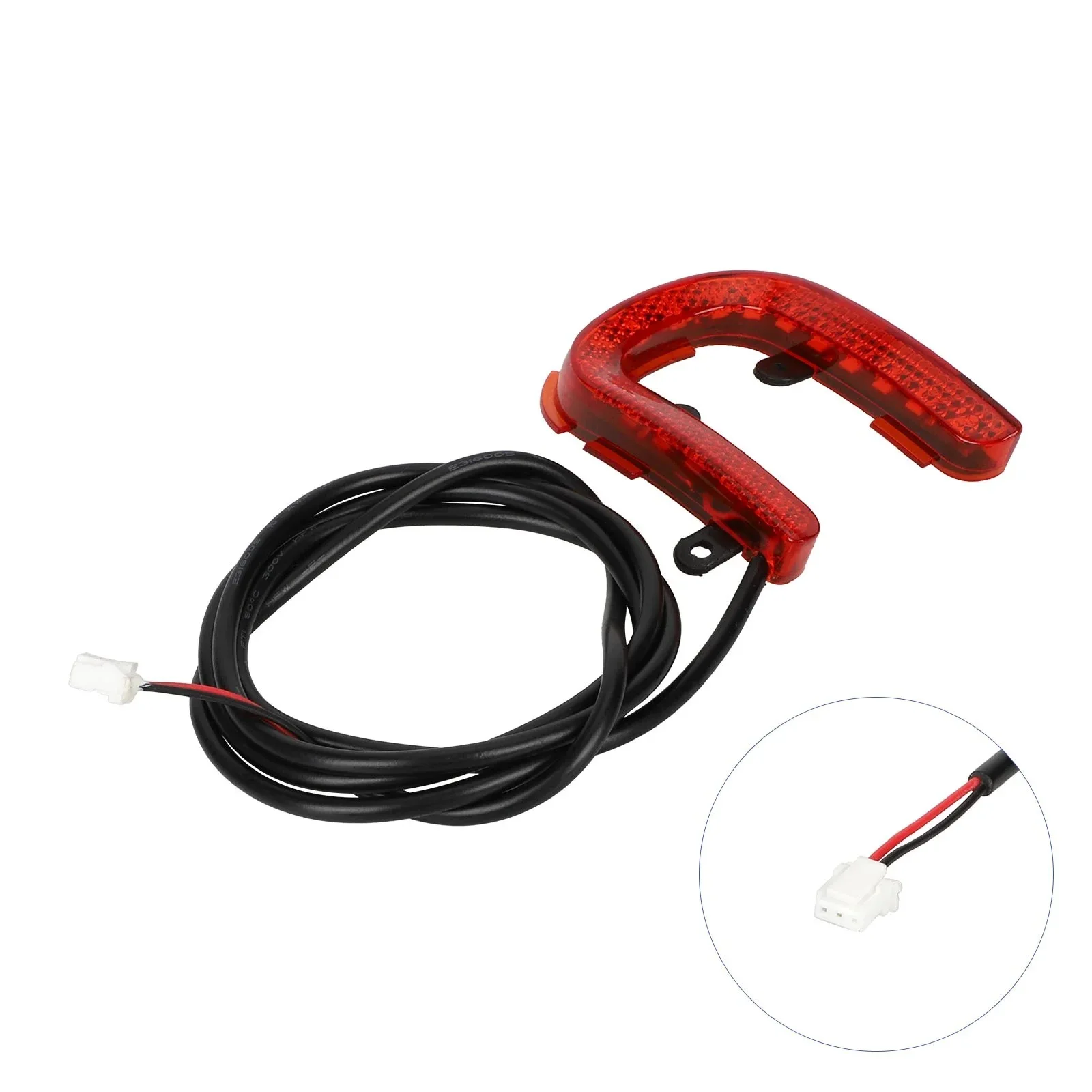 Electric Scooter As Shown In The Images Electric Scooter Tail Light Bright LED Illumination Wear Resistant Material