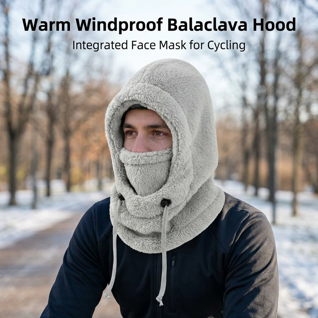 Bonnet d'hiver coupe-vent, cag - Winter Cycling Commute avis et prix