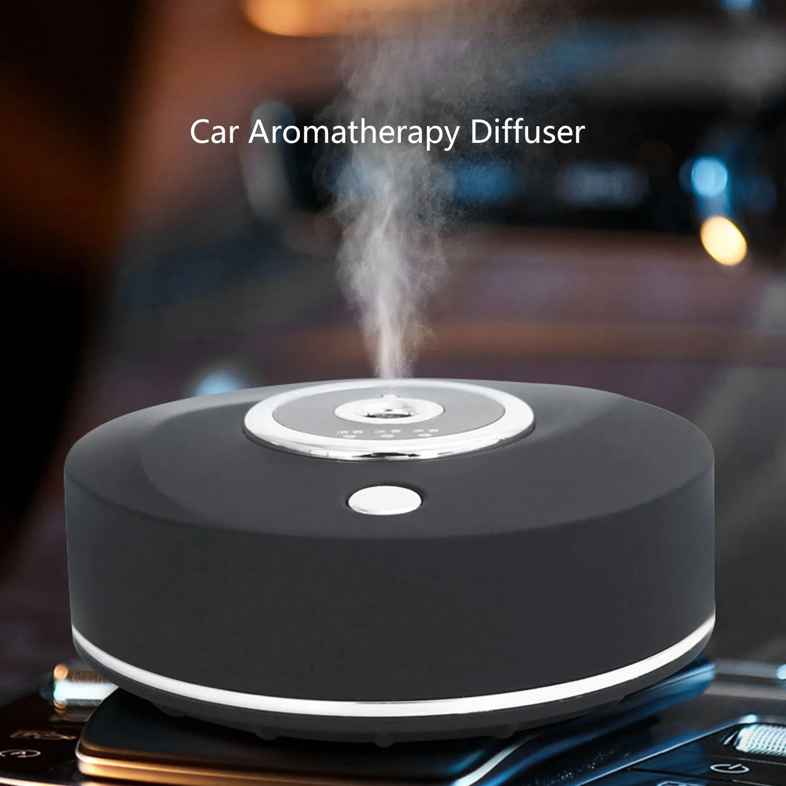 

Car Aromatherapy Diffuser Portable Car Essential Oil Diffuser High Temperature Resistant ABS 300mah 3 Spray Modes for Bedroom