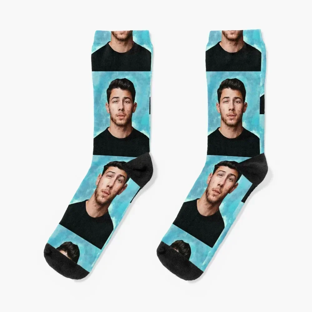 

NJ drawing Socks gift snow professional running Crossfit Socks For Men Women's