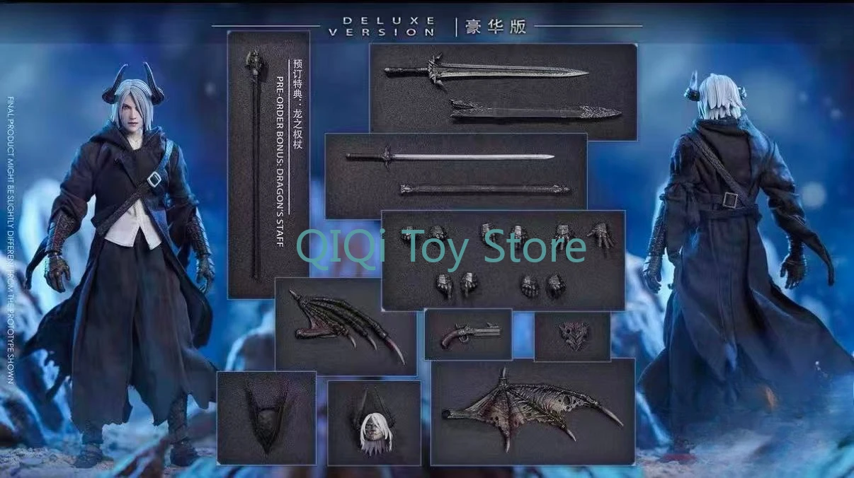 متوفر في المخزون 1/12 دمية متحركة Dragon Breath Hunter Deluxe Edition العلامة التجارية الجديدة SS #1