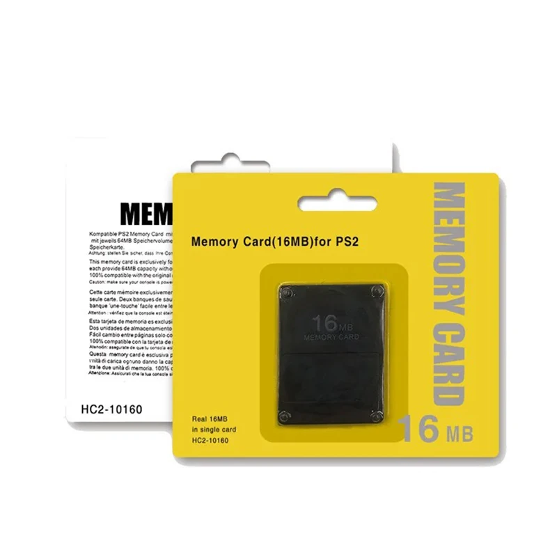 For PS2 Memory Card…