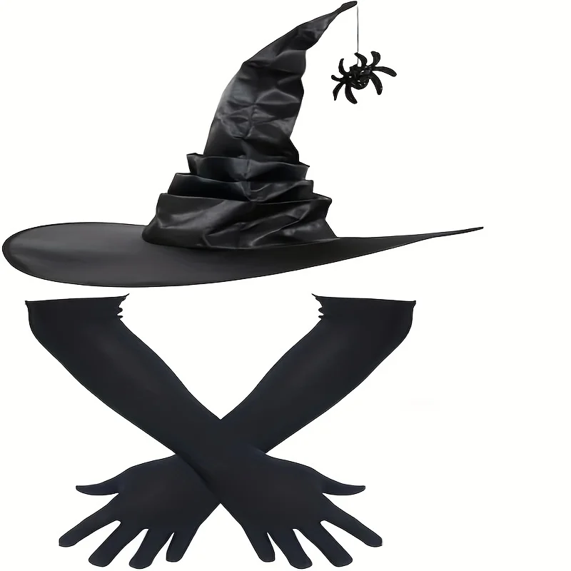 

Halloween dress accessories Devil dressing cape hornet red demon horn headdress three-piece set, suitable for party dressing