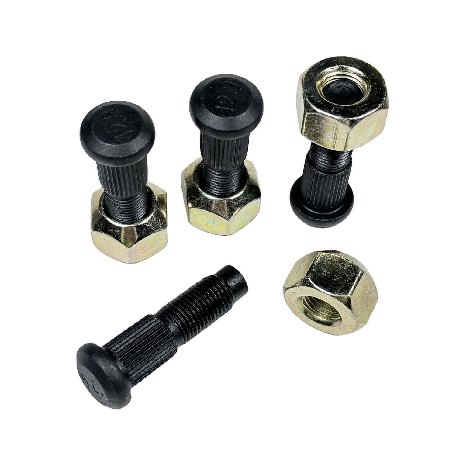 Lug Nut & Stud Kit 6709170 6564669 for Bobcat Skid S220 S250 S300 A220
