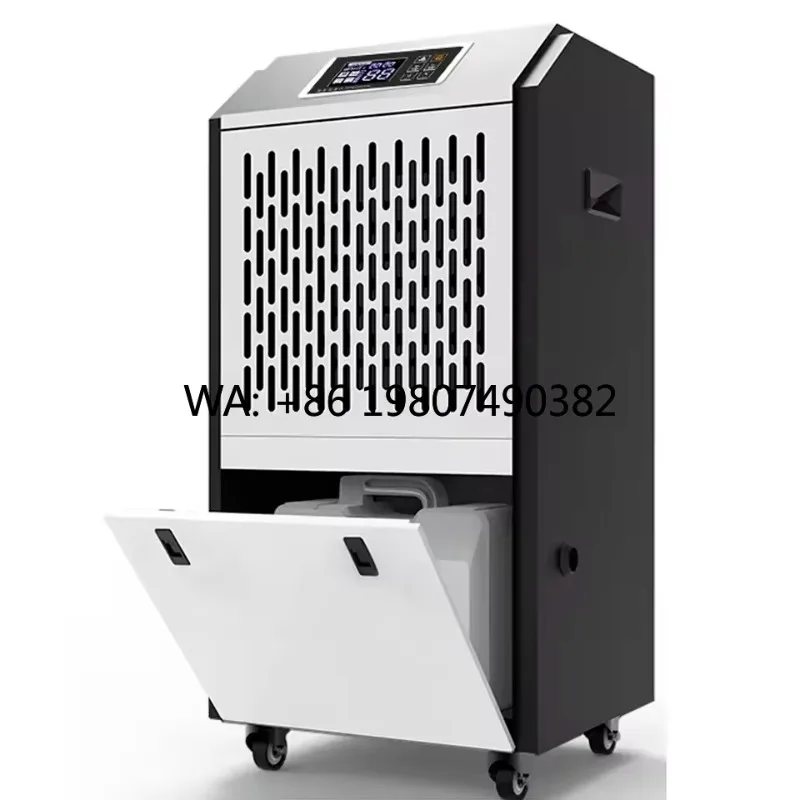 

Hot Sale 50L/D Portable Electric Dehumidifier with Wheels Multi-Function Smart Home Appliance for Home Basement Garage