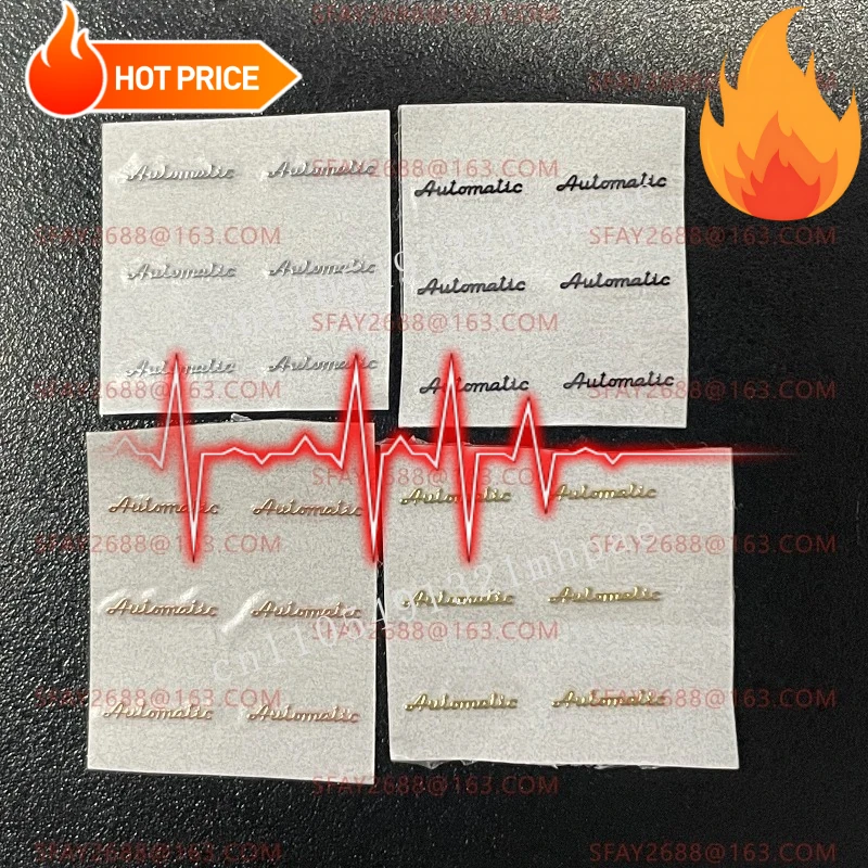 

High quality dial label metal logo sticker dial SEIKO label sticker