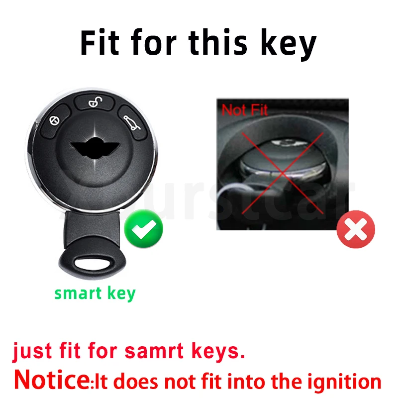 For BMW MINI Cooper S One D Clubman Countryman Cabrio Soft TPU Remote Car Key Shell Case Cover Keyless Protector Accessories