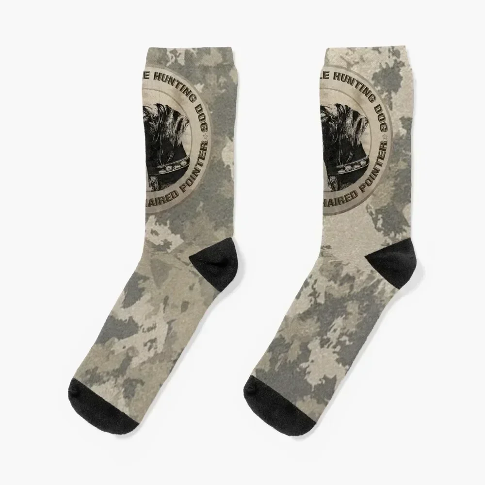 

Versatile Hunting Dog, Deutsch Drahthaar Socks crazy gift summer Men Socks Women's